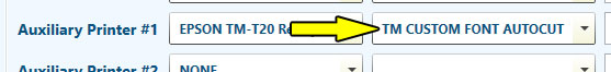 Printer Type TM CUSTOM FONT