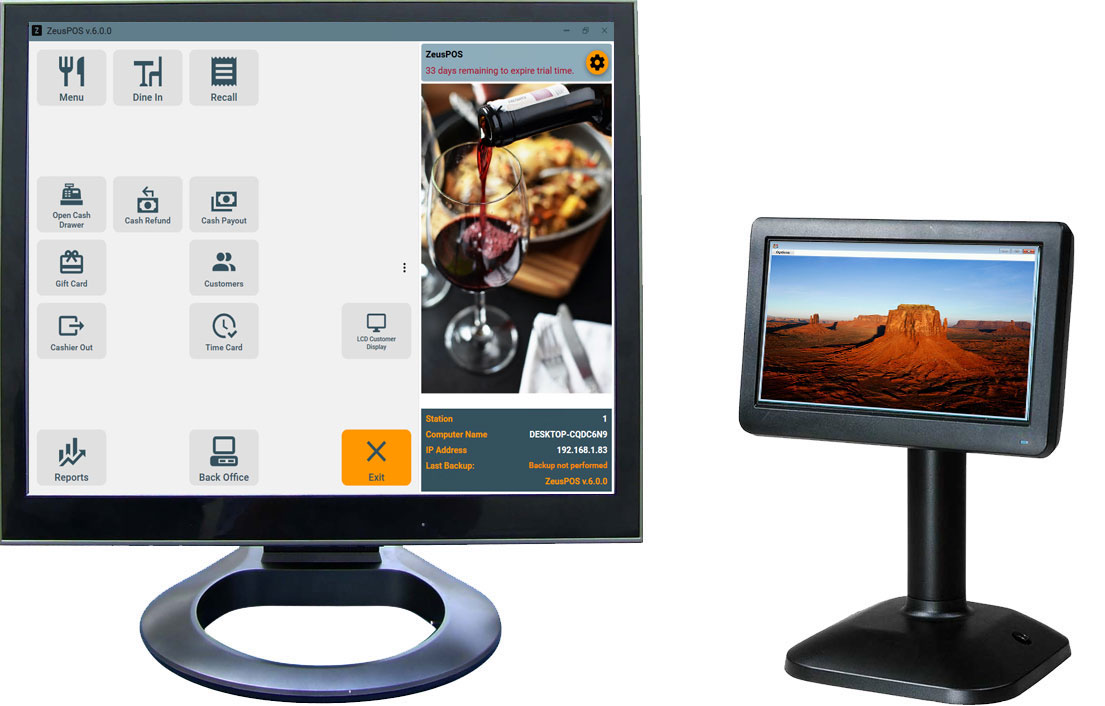 LCD Customer Display 3