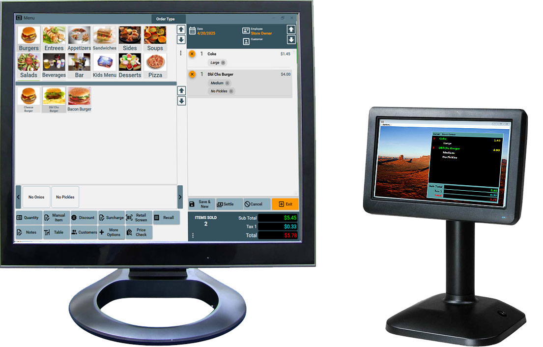 LCD Customer Display 3