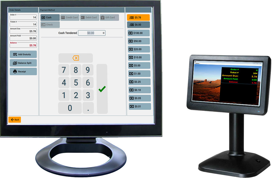 LCD Customer Display 4